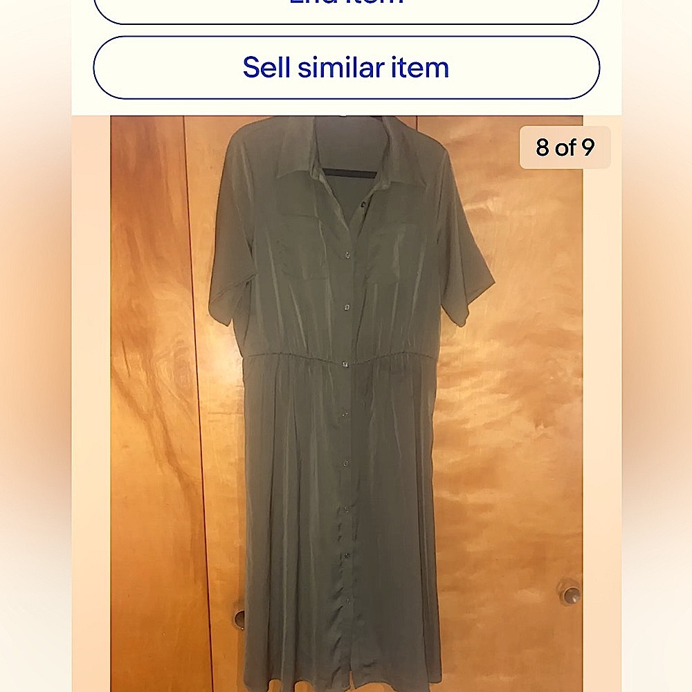 Olive Breezy Dress